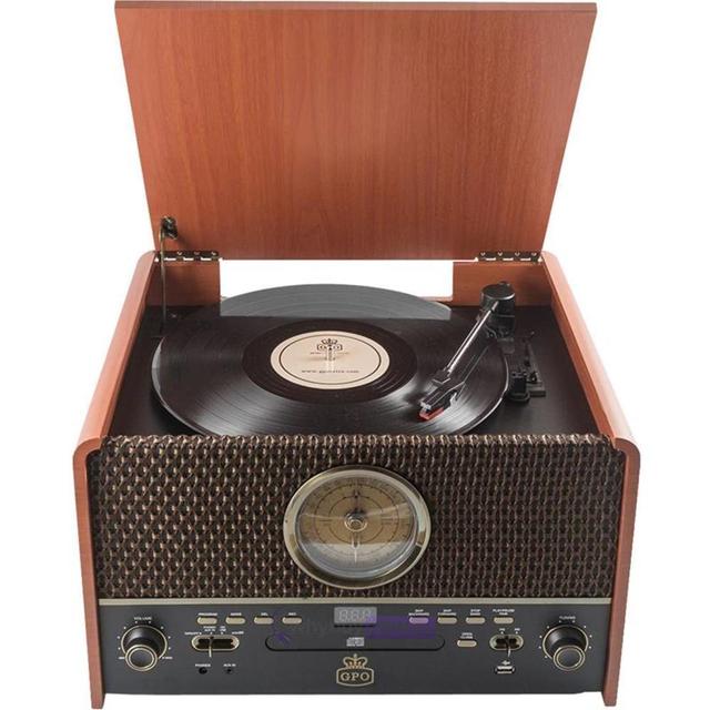 GPO Retro gpo chesterton vinyl record player - SW1hZ2U6MzQzMDI=