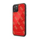guess 4g double layer glitter case for iphone 11 pro red - SW1hZ2U6NDc1MTU=