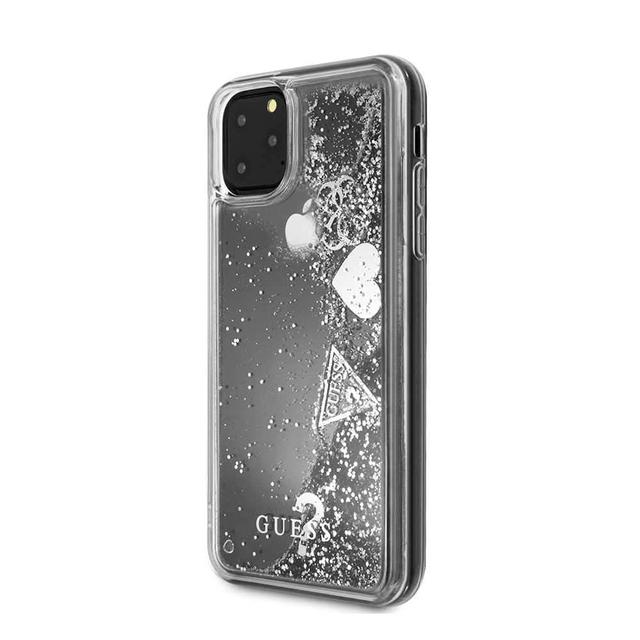 guess glitter hard case heats for iphone 11 pro silver - SW1hZ2U6NDI1NDY=
