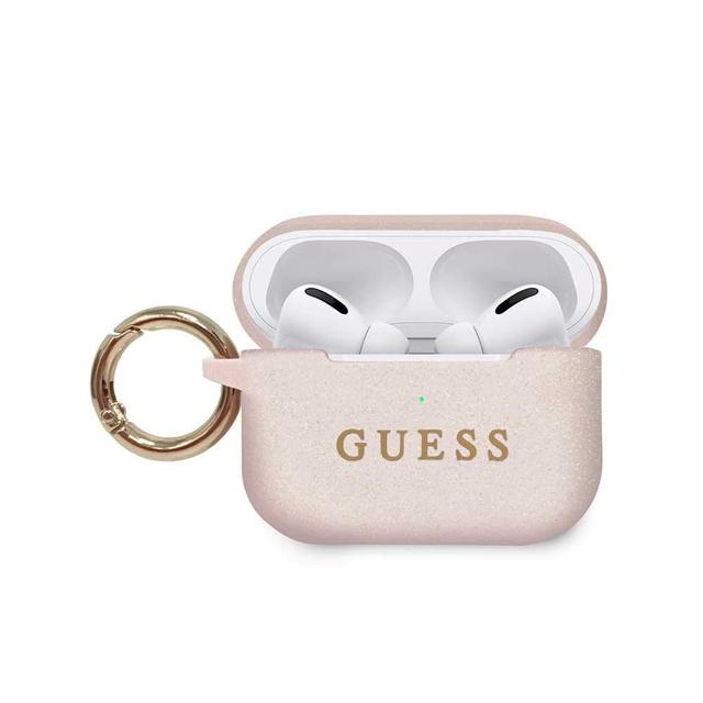 guess silicone case with ring for airpods pro light pink - SW1hZ2U6NTA2ODI=