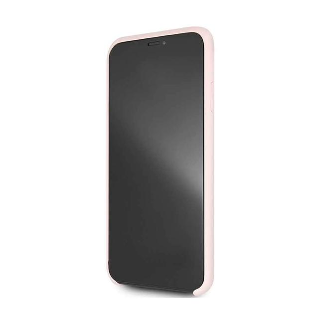 guess 4g tone logo silicon case for iphone 11 pro light pink - SW1hZ2U6NTA4NTc=
