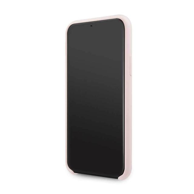guess 4g tone logo silicon case for iphone 11 light pink - SW1hZ2U6NTA4NjI=