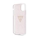 guess solid glitter triangle tpu case for iphone 11 pro max pink - SW1hZ2U6NTA4OTE=