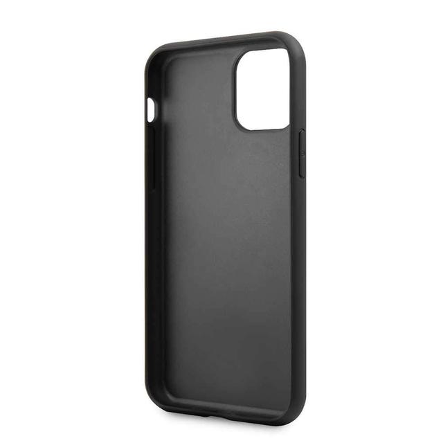 guess marble collection pc tpu tempered glass case for iphone 11 black - SW1hZ2U6NTQwMTA=