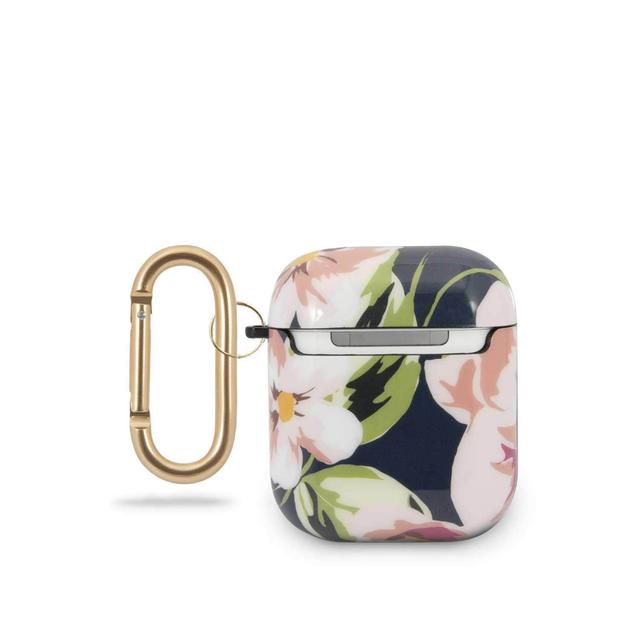 guess floral pattern no 3 tpu case for airpods 1 2 blue - SW1hZ2U6NjE4NjM=