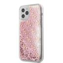 كفر Guess Liquid Glitter 4G Pattern Case for iPhone 12 Pro Max (6.7") - Pink Gold - SW1hZ2U6NzgyNTY=