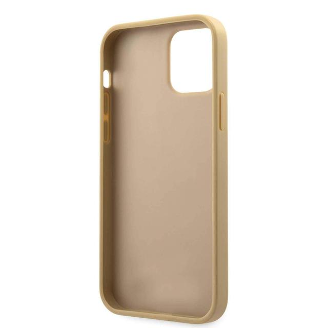 كفر Guess PU V Quilted Hard Case for iPhone 12 Pro Max (6.7") - Gold - SW1hZ2U6NzgyNzg=