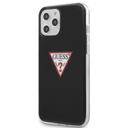 كفر Guess PC/TPU Triangle Logo Hard Case for iPhone 12 Mini ( 5.4" ) - Black - SW1hZ2U6NzgzNDU=