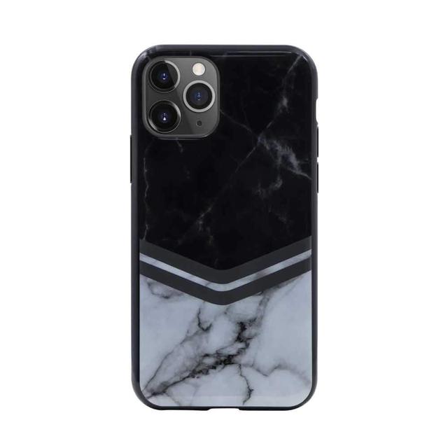 habitu black marble case for iphone 11 pro lara chevron - SW1hZ2U6NDI2NTY=
