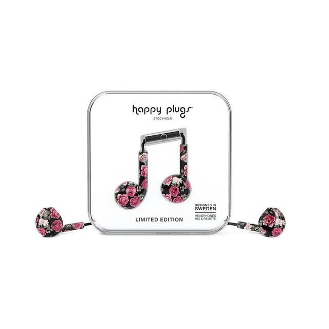 happy plugs earbud plus vintage roses - SW1hZ2U6MzM0MDk=