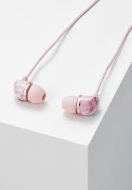 happy plugs earbud plus pink marble - SW1hZ2U6MzM2MDg=