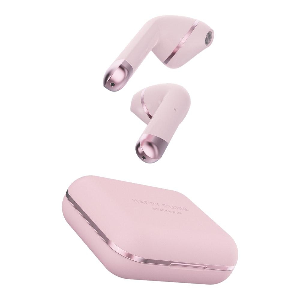سماعات أذن لاسلكية باللون الزهري Happy Plugs - Air 1 True Wireless Earbuds - Pink Gold