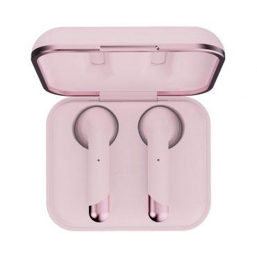 سماعات أذن لاسلكية باللون الزهري Happy Plugs - Air 1 True Wireless Earbuds - Pink Gold