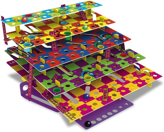 لعبة السلم والثعبان متعددة المستويات Happy Puzzle - Multi-Level SNAKES AND LADDERS - SW1hZ2U6NTY5MDM=