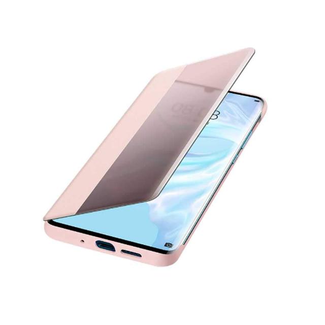 Huawei huawie p30 pro smart view flip cover pink - SW1hZ2U6Mzg2MjU=