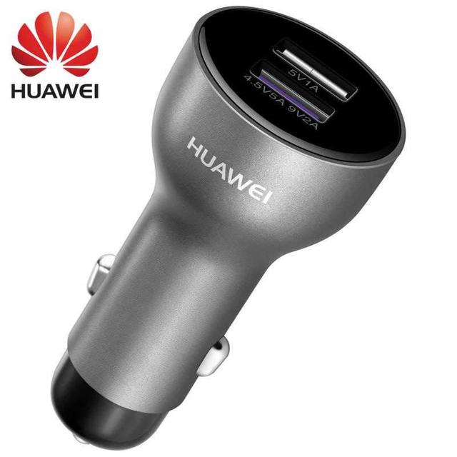 huawei 9v 2a car charger with type c cable black - SW1hZ2U6NDc3NTk=