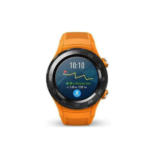 ساعة ذكية GT Huawei – رمادي وحزام برتقالي - SW1hZ2U6Mzc4MTE=