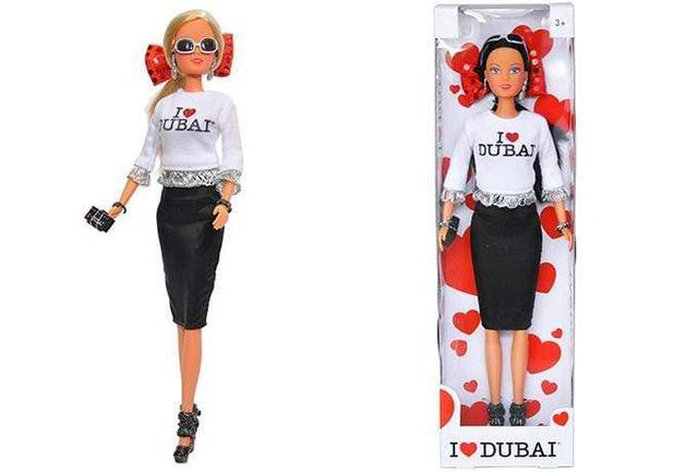 I LOVE DUBAI i♥dubai doll with black clutch - SW1hZ2U6NTkwNjc=