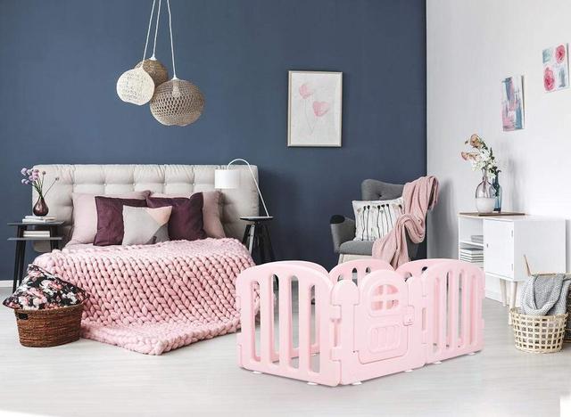 ifam first baby room 140 200 baby pink white 10ea - SW1hZ2U6NzM0NzM=