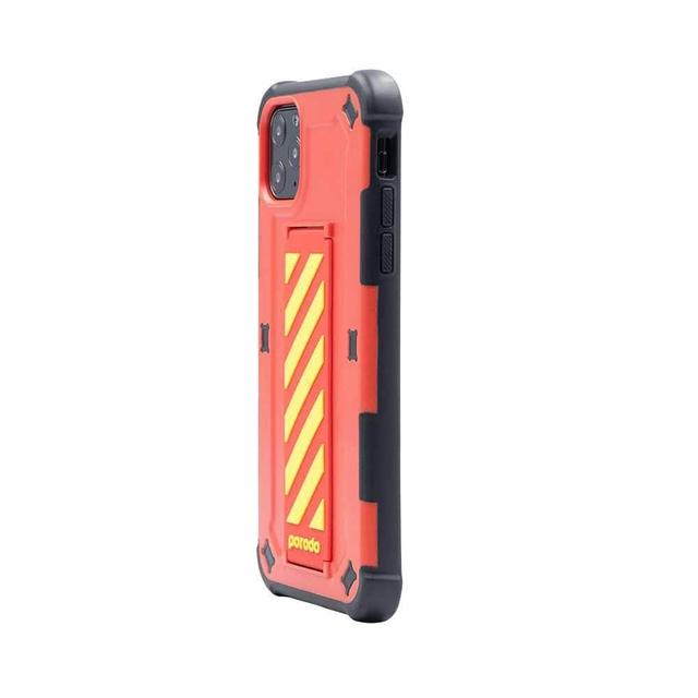 iguard by porodo strap phone case for iphone 11 pro max red - SW1hZ2U6NDI4NTk=