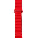 iguard by porodo leather watch band for apple watch 44mm 42mm red - SW1hZ2U6NDc4Njg=