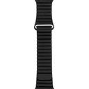 iguard by porodo leather watch band for apple watch 44mm 42mm black - SW1hZ2U6NDc4NTQ=