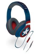 ihome kiddesigns over ear headphone with mic captain america - SW1hZ2U6MzQ4NDE=