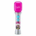 iHome kiddesigns lol surprise sing along karaoke microphone for kids built in music led flashing lights real working mic kids toy portable karaoke machine connects mp3 player audio device w play button - SW1hZ2U6NTcyMzQ=