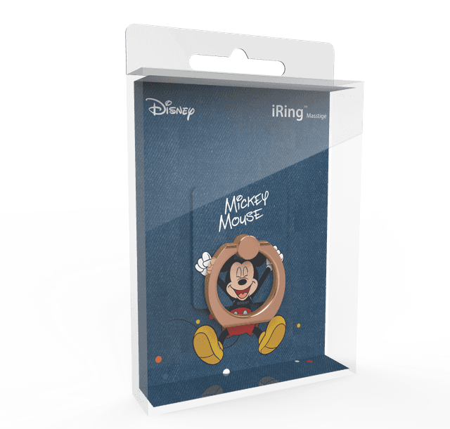 خاتم هاتف مزخرف ازرق Premium Package Disney Mickey Facetime Square Black Ring من IRING - SW1hZ2U6MzUxODY=