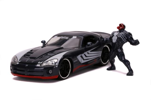 لعبة سيارة Jada - Marvel Venom 2008 Dodge Viper 1:24 - SW1hZ2U6NzI2MzA=