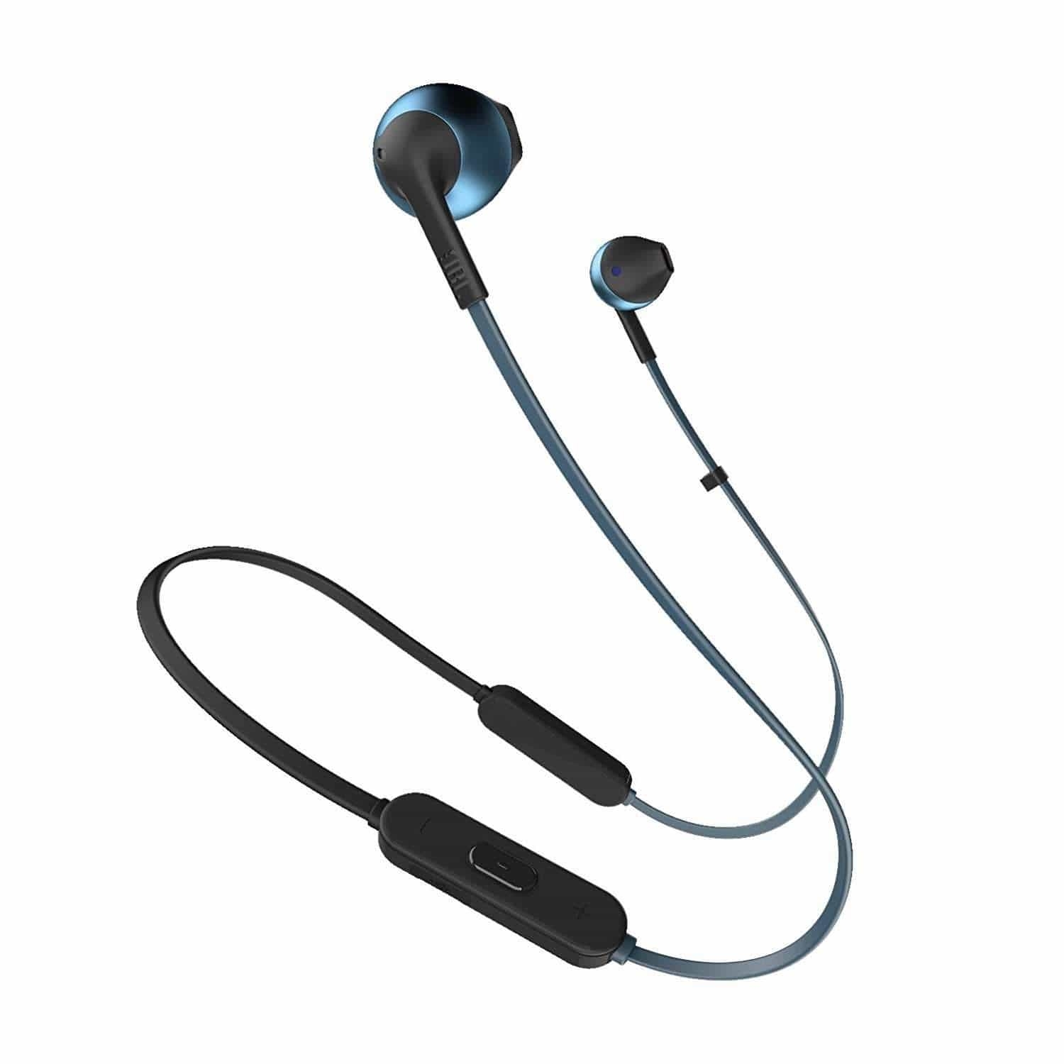 سماعة JBL - T205 Wireless In-Ear Headphones - أزرق