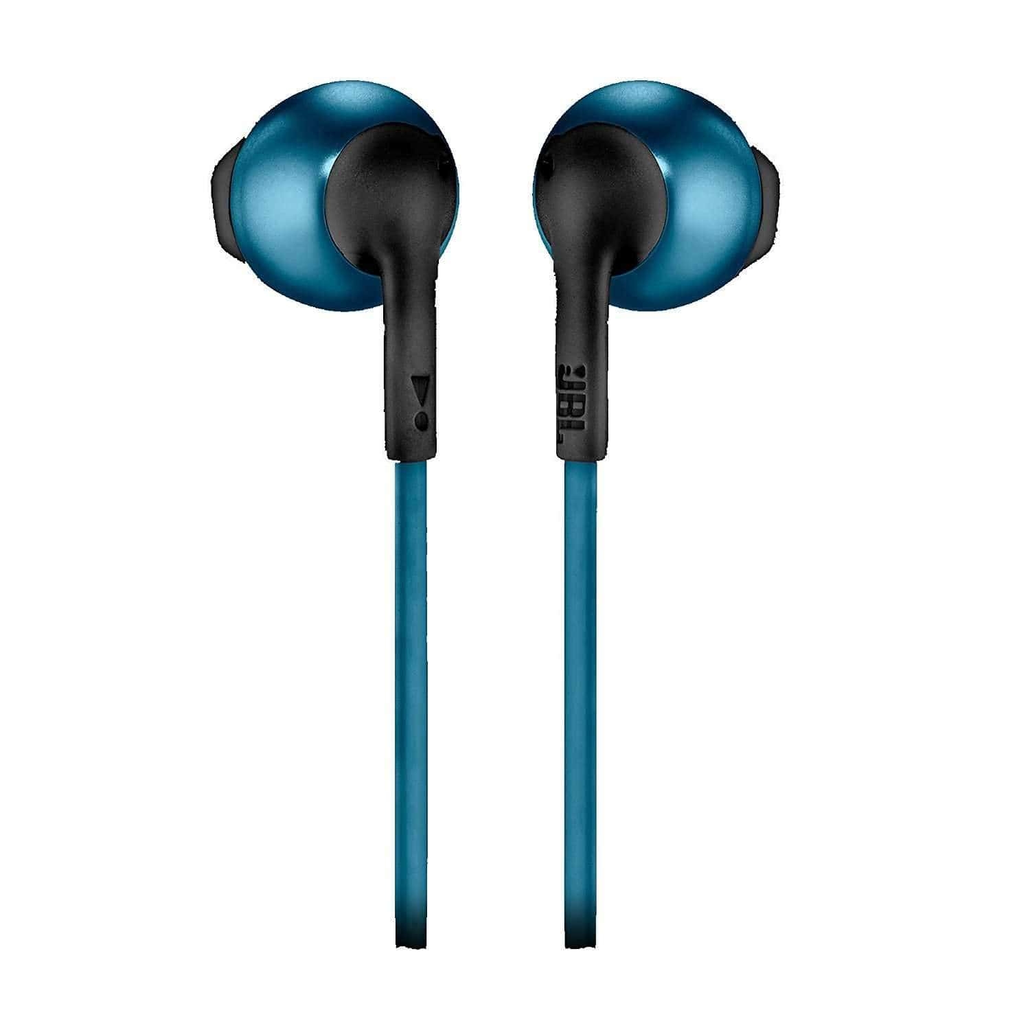سماعة JBL - T205 Wireless In-Ear Headphones - أزرق