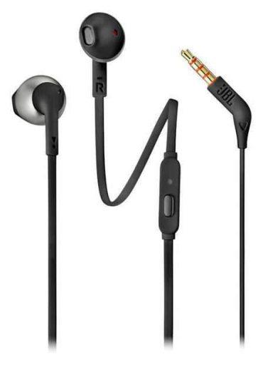 سماعة JBL - T205 In-Ear Headphones - أسود