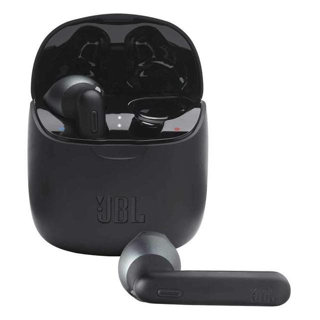 سماعات رأس لاسلكية  JBL T225 True Wireless Earbud Headphones - Black - SW1hZ2U6Nzc3MDc=