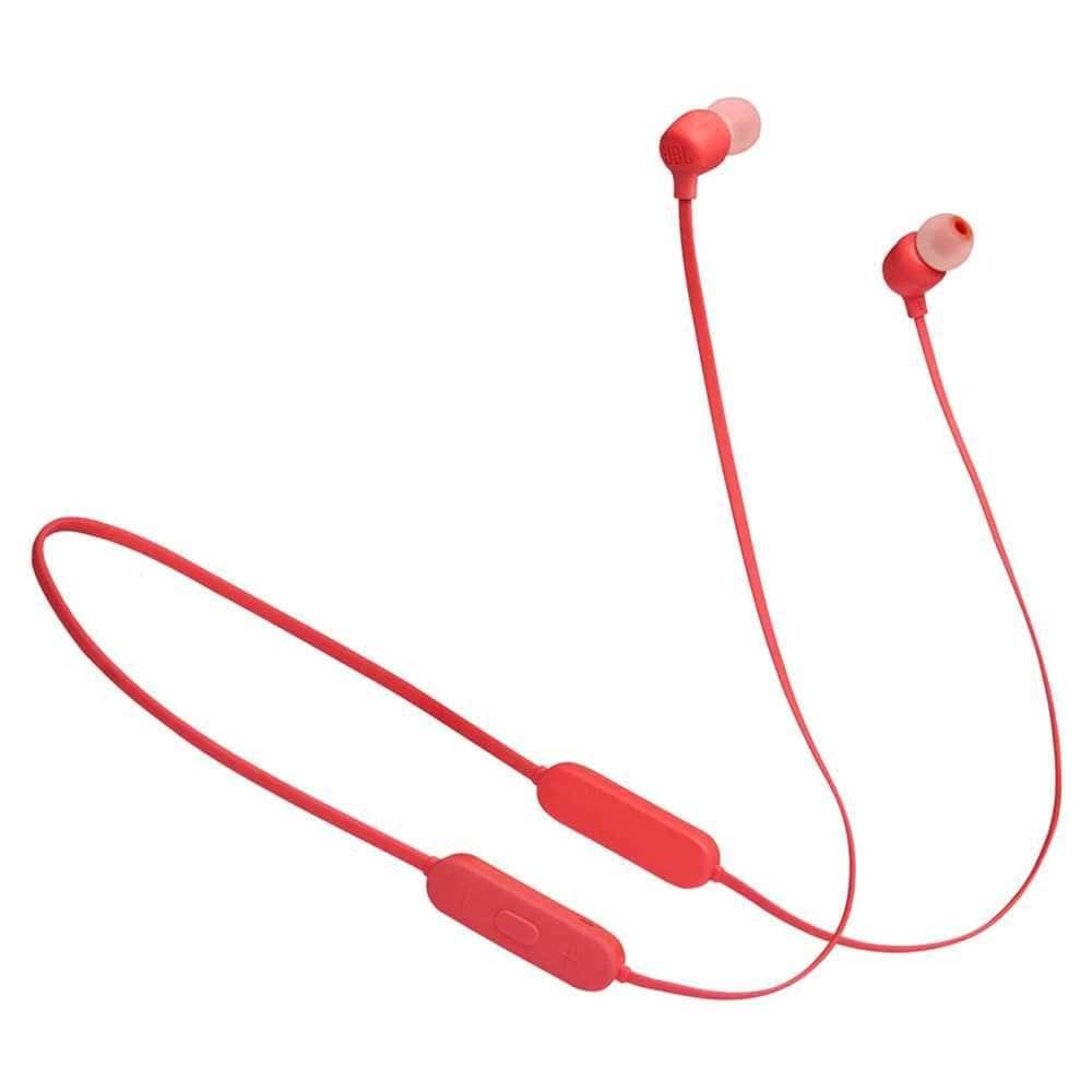 سماعة رأس JBL T125BT Wireless In-ear Pure Bass Headphones - Coral - 1}