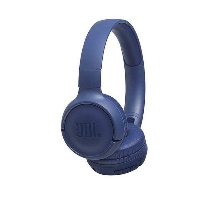 سماعات رأس لاسلكية مع ميكروفون t500 من jbl - أزرق - SW1hZ2U6NDA1MTQ=