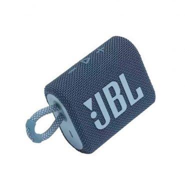 سبيكر لاسلكي  JBL GO 3 Portable Waterproof Wireless Speaker - Blue - 1}