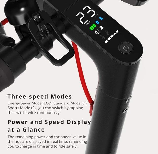 xiaomi m365 pro electric scooter - black - SW1hZ2U6NTIyNTY=
