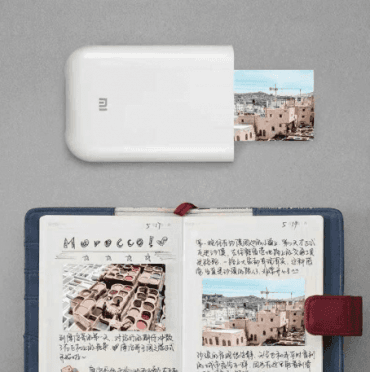 طابعة محمولة للصور من شاومي 3 انش بدون حبر Xiaomi 3 inch pocket bluetooth photo printer