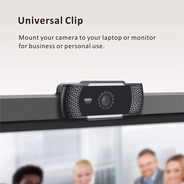 Generic Web Cameras for Computers, Baytion 1080P USB Webcam with Microphone for PC/Laptop/Desktop/Video Calling/Conferencing etc [Full HD 1080P][Noise Reduction Digital Mic][Plug and Play] - SW1hZ2U6NjEyNjQ=