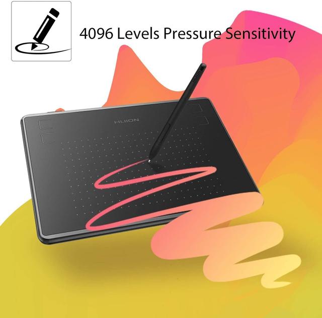 Generic HUION H430P Graphics Drawing Tablet with OTG 4096 Levels Pressure Sensitivity 4.8 x 3 Inches Working Area Supported Android,Windows,MAC, ChromeOS 89 - SW1hZ2U6NjcyNDg=