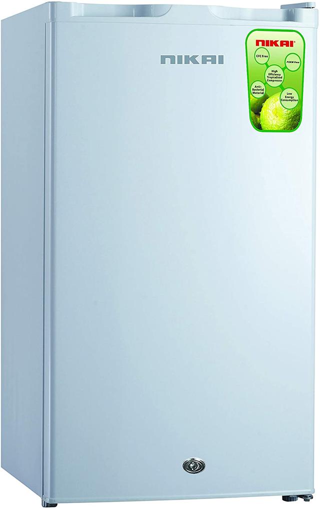 ثلاجة باب واحد Nikai Single Door Refrigerator – فضي - SW1hZ2U6NjgyMDY=