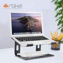 Generic artikel uni rise laptop stand laptop riser for desk aluminium alloy increased laptop ventilation ergonomic universally compatible carbon black - SW1hZ2U6NzA5Mjk=