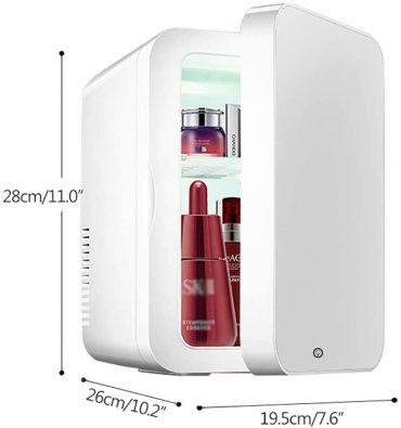 ثلاجة المكياج SUOMO - Compact Refrigerator 8 Liter Beauty Fridge - 2}