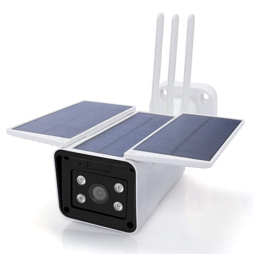 كاميرا المراقبة الخارجية بالطاقة الشمسية REHENT - App Controlled Wireless Rechargeable Battery 4G Solar Camera 1080P