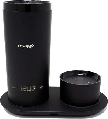 كوب التسخين الإلكتروني Muggo 12 oz Temperature Control Mug with 3 hour Battery Life