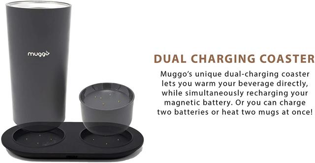 Muggo 12 oz temperature control mug with 3 hour battery life - SW1hZ2U6NzIyNTQ=