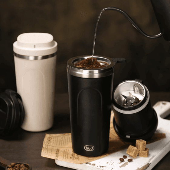ماكينة كهربائية محمولة لتحضير القهوة XIAOMI - bud coffee maker Cup - SW1hZ2U6NzI3ODU=