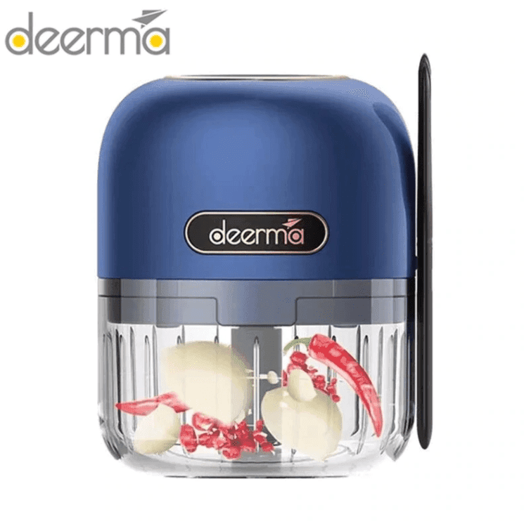 مفرمة طعام كهربائية Deerma - Mini Garlic Stirrer Portable Electric