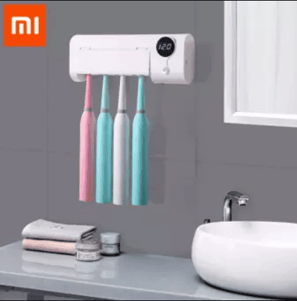 جهاز تعقيم فرشاة الأسنان Xiaomi - Sterilizing Box for Toothbrush Solar UV Light - SW1hZ2U6NzcxMjI=